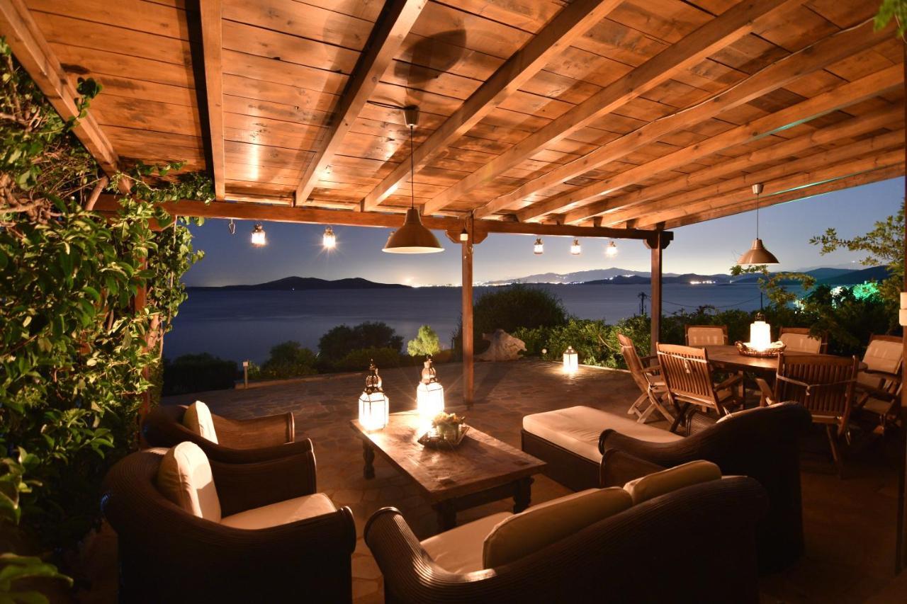 Blue Bay View - Beach House Vathirrevma Luaran gambar