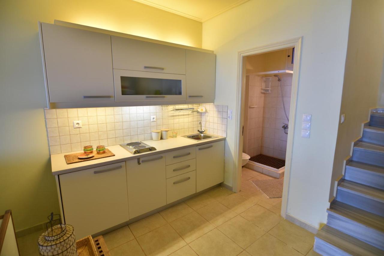 Blue Bay View - Beach House Vathirrevma Luaran gambar