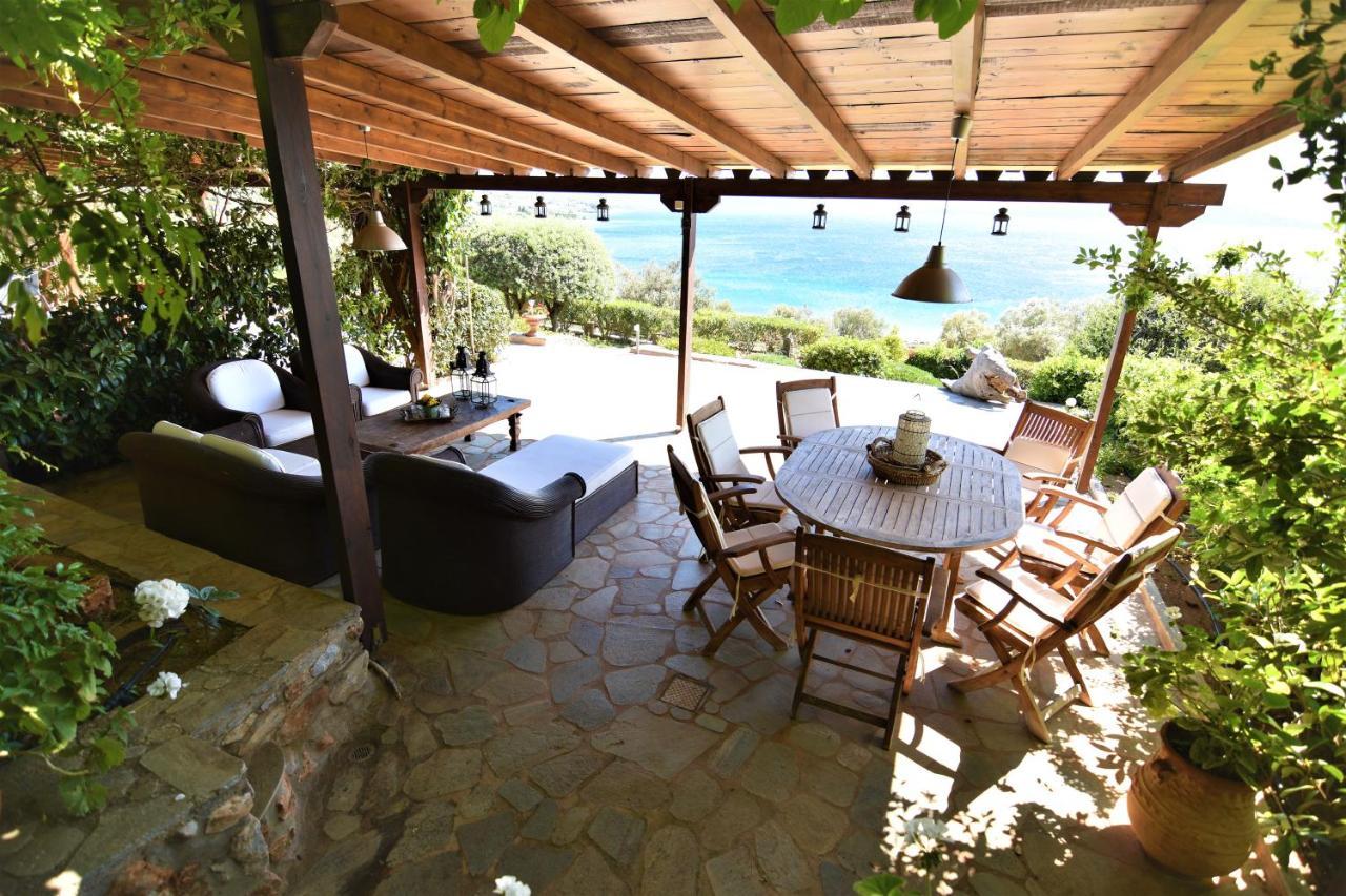 Blue Bay View - Beach House Vathirrevma Luaran gambar