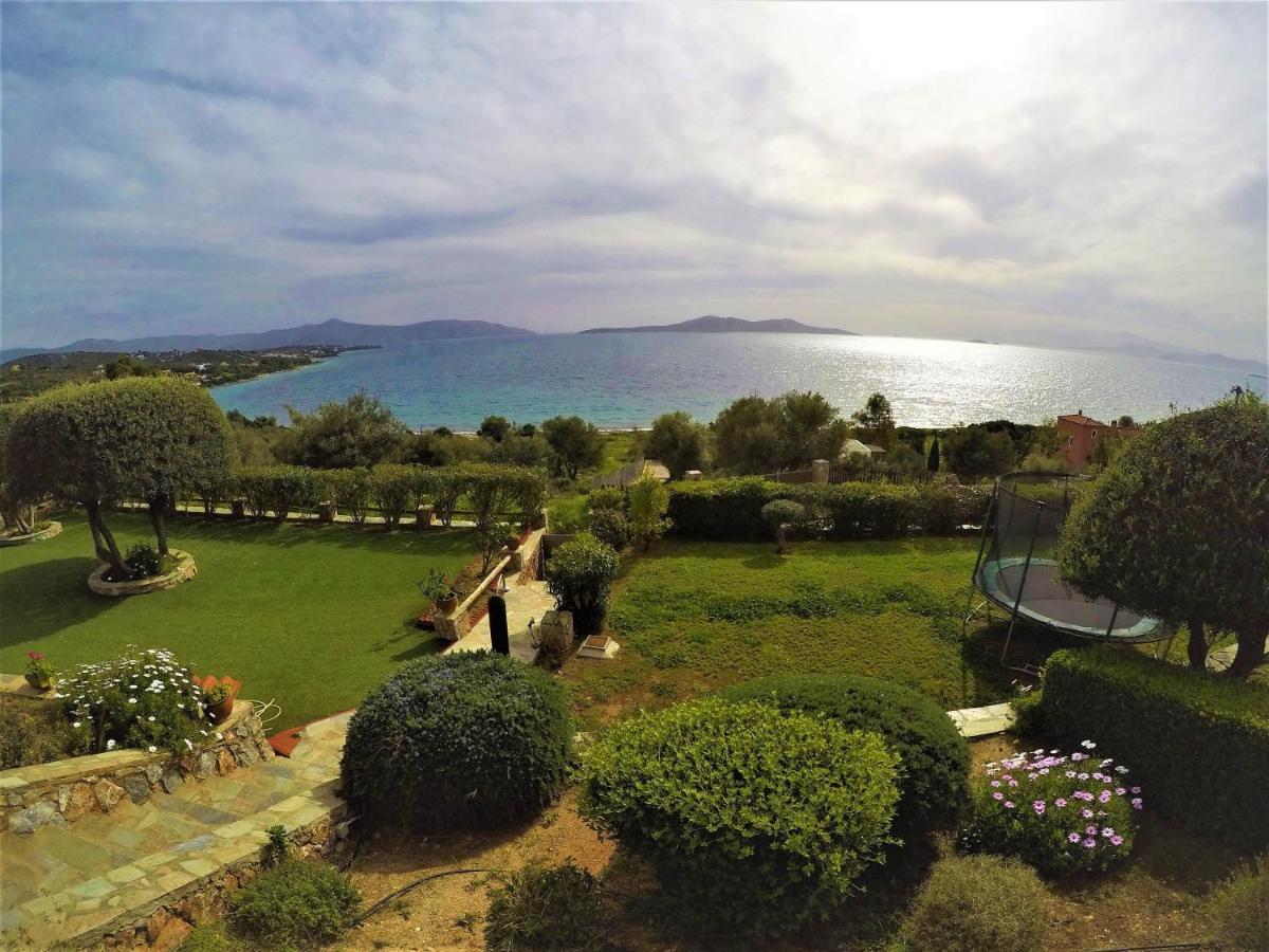 Blue Bay View - Beach House Vathirrevma Luaran gambar