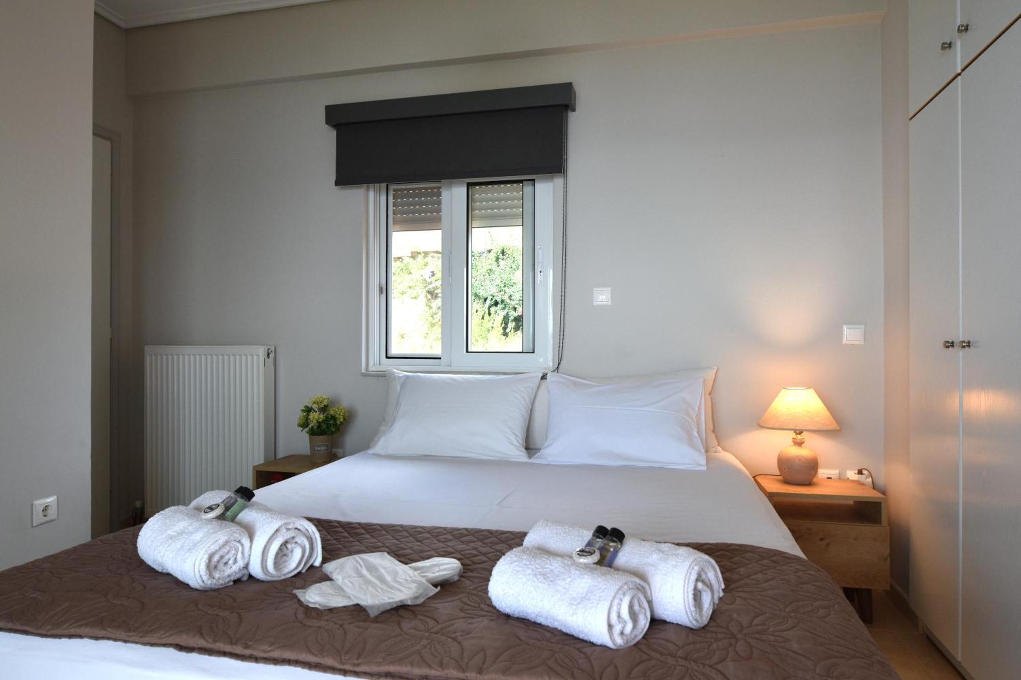 Blue Bay View - Beach House Vathirrevma Luaran gambar
