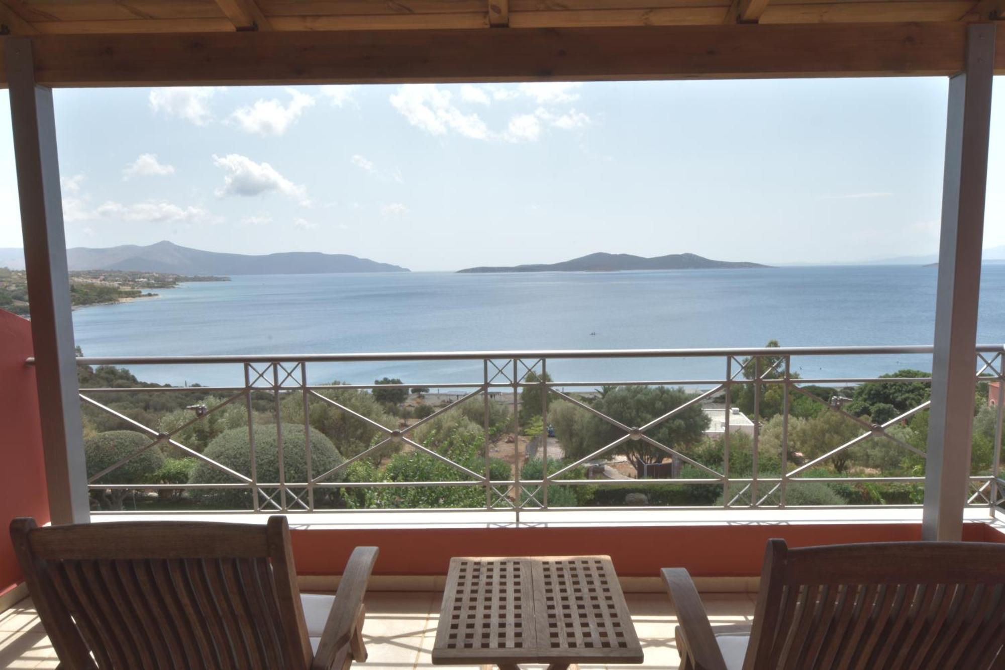 Blue Bay View - Beach House Vathirrevma Luaran gambar