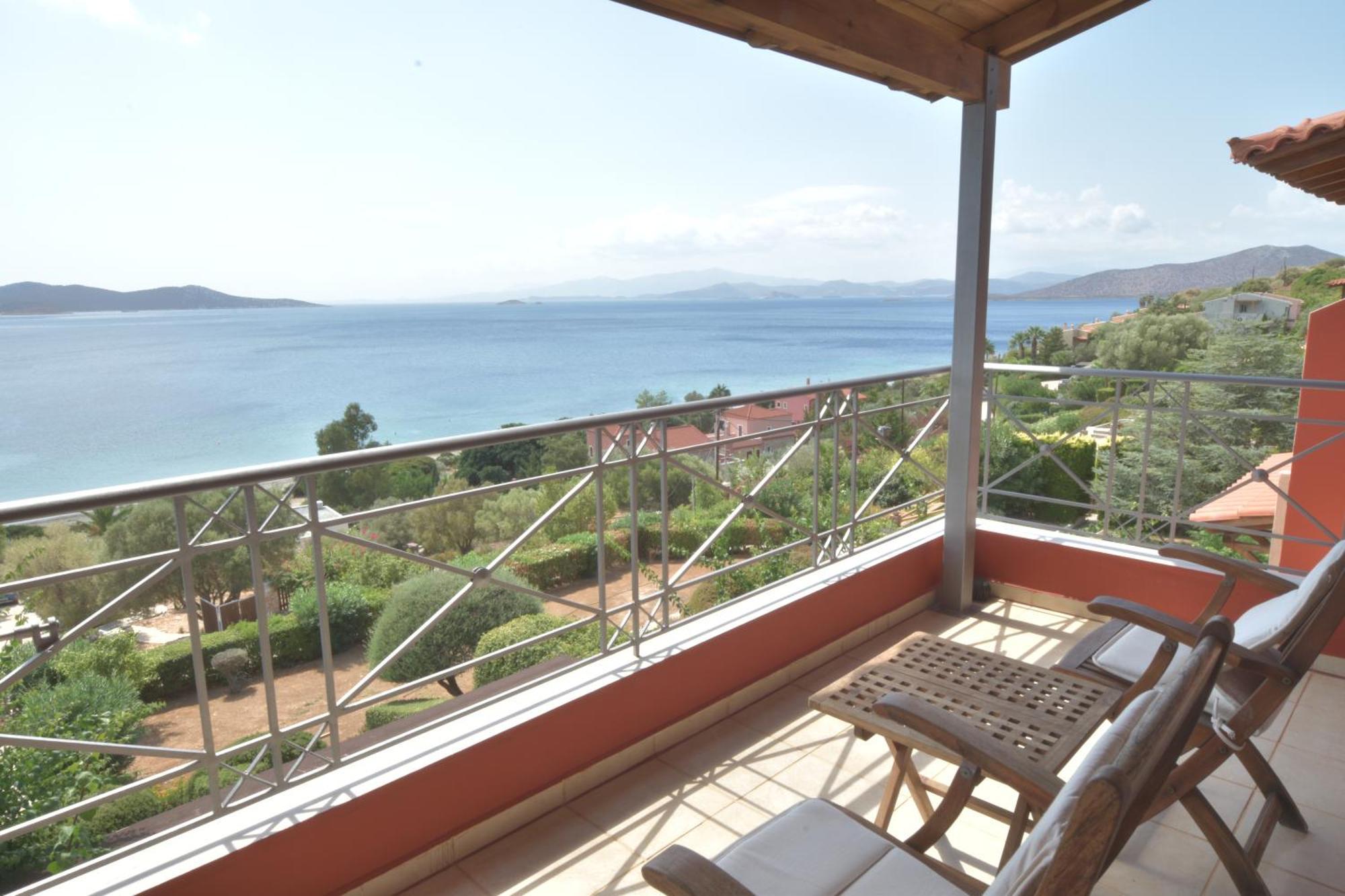 Blue Bay View - Beach House Vathirrevma Luaran gambar